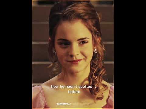 Why the books are better! ♥️♥️ #hermionegranger #yuleball #edit #harrypotter