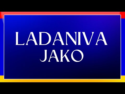 LYRICS / բառերը | LADANIVA - JAKO | EUROVISION 2024 ARMENIA