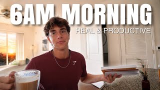 The 6am Morning Routine That Made Me a Morning Person: Building Discipline & Realistic Routine