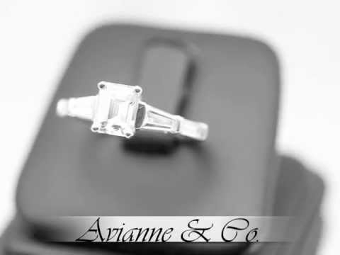 14K White Gold Diamond Engagement Ring 2.04 Ctw