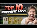 FIFA 15 - TOP 10 UNLUCKIEST PACKS w/ FUNNY LIVE REACTIONS!