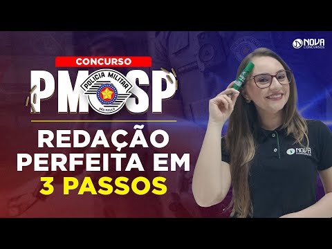 3 PASSOS PARA DOMINAR A REDAÇÃO NO CONCURSO PMSP SOLDADO 2023