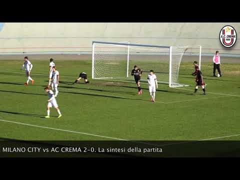 BUSTESE MILANO CITY vs AC CREMA 2-0 (19/11/2017). La sintesi della partita
