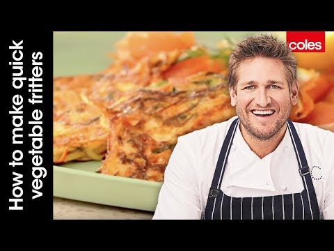 How to make quick vegetable fritters with Curtis Stone