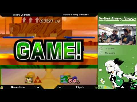 Perfect Cherry Blossom 4 - Solarflare (Toon Link) vs. Ellipsis (Game and Watch)