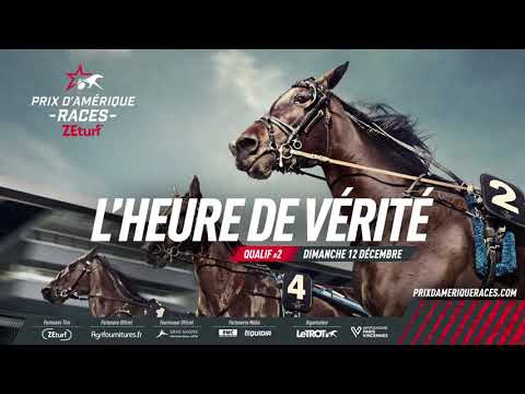 Prix d'Amérique Races ZEturf - Qualif#2 : Bande annonce