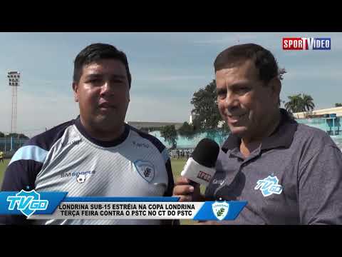 LONDRINA SUB-15 FAZ AMISTOSO ANTES DA ESTREIA NA COPA