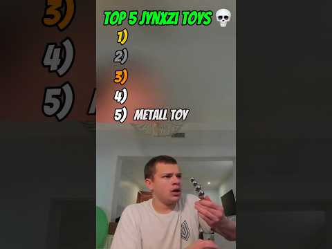 Top 5 Jynxzi Toys 💀 Fanmail #jynxzi #fanmail #top5 #toys #opening #crazy
