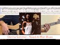 Donna Summer - Need-A-Man Blues // bass playalong w/tabs (1975 - disco)