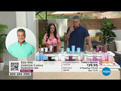 Corkcicle 3piece Hydration Drinkware Set