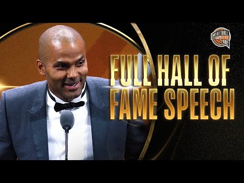 Tony Parker | Hall of Fame Enshrinement Speech