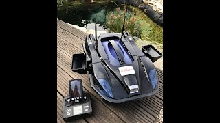 Rozbalení - Zavážecí loďka LEADER PRO S GPS a ECHOLOTEM