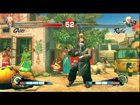 SSF4 Versus: Audie uses Gen.