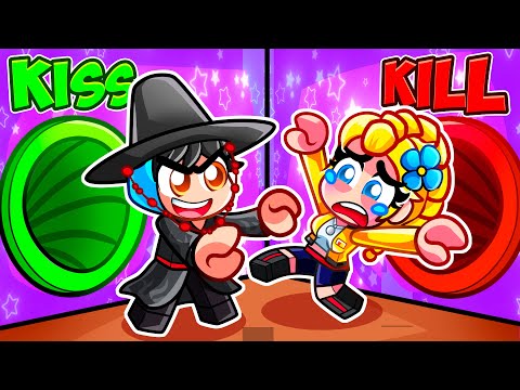 Saja Boys vs Huntrix Pick a Slide in Roblox!