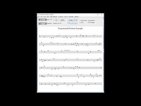 Proportional notation in JMSL