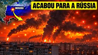 O céu de Moscou virou um INFERNO... e foi só o COMEÇO