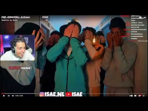 isae lacht gregossan uit🙄