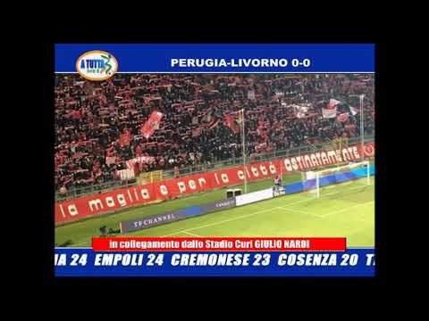 PERUGIA - LIVORNO 1-0 live da Tef channel