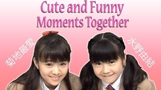 Download lagu Moa Kikuchi (菊地最愛) and Yui Mizuno (水野由結) Cute and Funny Moments Together mp3