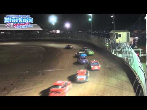 Modified Sedans - B-Main - Queensland Title - Moranbah Speedway - 08.06.14