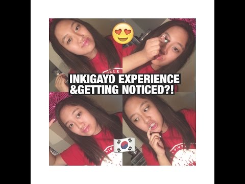 INKIGAYO EXPERIENCE+GETTING NOTICED BY AN IDOL?!