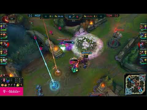 Worlds 2017 Championship - TSM Vs. MSF - Bjergsens Great Escape