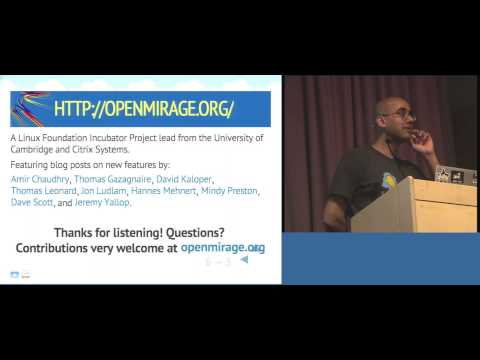 Haskell 2014: Keynote, Anil Madhavapeddy (Discussion)