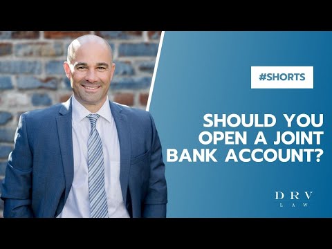 Should You Open A Joint Bank Account? #Shorts