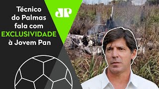 EXCLUSIVO! “Os atletas choraram muito”: técnico do Palmas fala após queda de avião