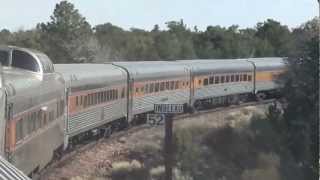 preview picture of video 'Grand Canyon Railway - Viaje de Williams,Arizona al Gran Cañon'