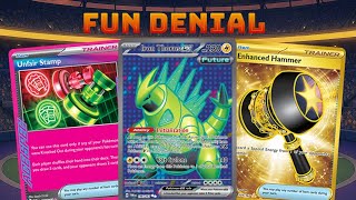 Your Opponent Will Hate You: Iron Thorns ex Lock Deck! | Pokemon TCG