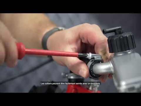 ROTAX MAX EVO - montage du radiateur