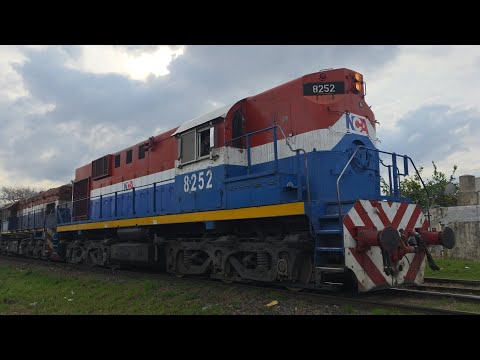 [4K] Tren cargado de NCA llegando a Marcos Juárez desde el oeste!!!!!!