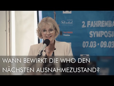 Dr. Beate Pfeil - Der Verfall von Rechtsstaatlichkeit – Auswirkungen der neuen WHO-Pläne