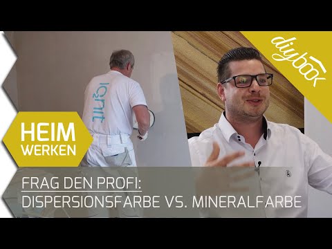 Frag den Profi: Dispersionsfarbe vs. Mineralfarbe - Das Interview
