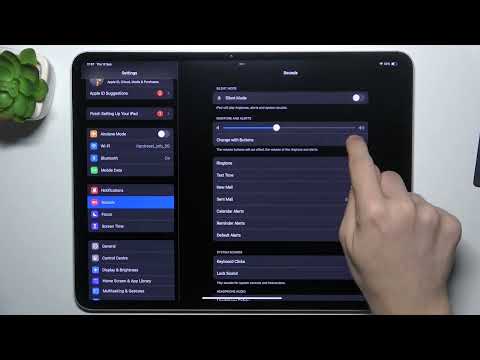 iPad Pro 13 2024 - How to Find and Manage Sound Settings - Customize Audio for the Best Experience