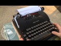 How to Use a Typewriter