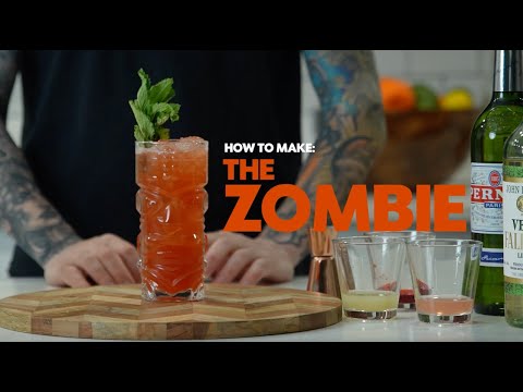 Zombie Cocktail Recipe | Easy to Make Tiki Drink