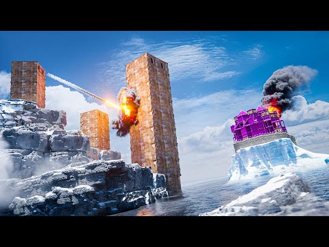 SOLO Claiming a ICEBERG to Defeat a 20+ Clan on FORCE WIPE - Rust Movie