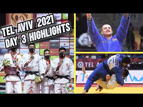 Tel Aviv GS 2021 Day 3 Highlights - Big Throws from Big Men, BEKAURI, KORREL, ZAALISHVILI