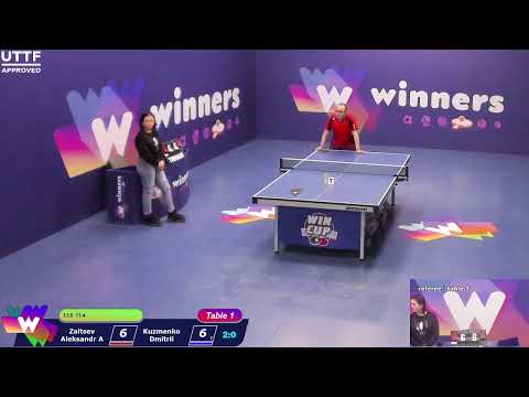 WINners League 10.03.21 Zaitsev Aleksandr A - Kuzmenko Dmitrii  22:30