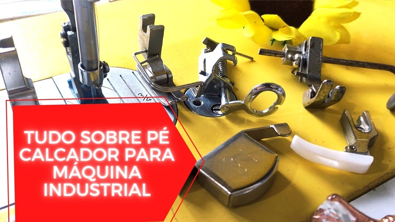 Tudo sobre pé calcador de máquina de costura industrial