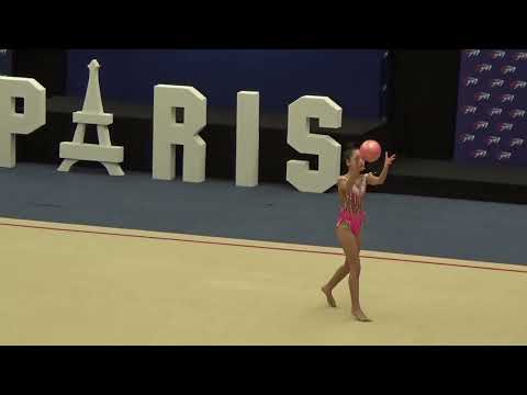 Meriem BOUSHIH ballon - 2025 Championnats de France Espoirs