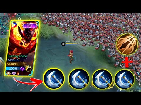 Aldous 500 stack Vs 10k Minion full Critical Damage Items