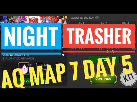 Full Run Aq Map7 - Feat. Night Trasher + Kabam Bugs!