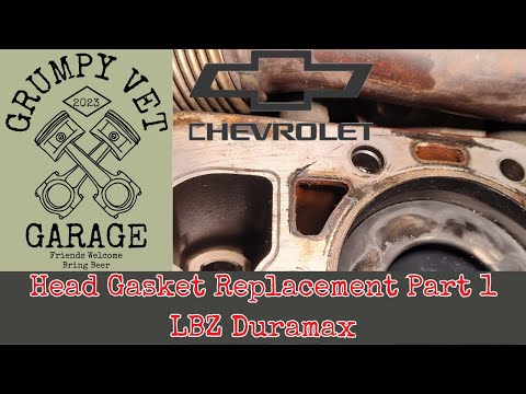 LBZ Duramax Head Gasket Troubleshooting and Replacement-  Part 1