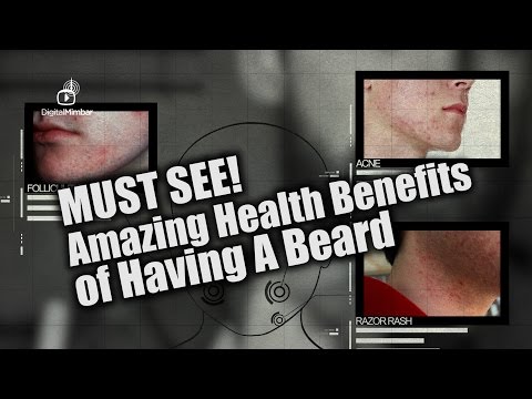 MUST SEE! AMAZING Health Benefits of Having A Beard - #Health