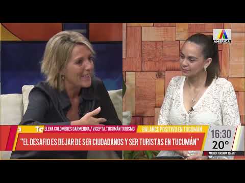 Elena Colombres Garmendia hace un balance positivo del año turístico en Tucumán