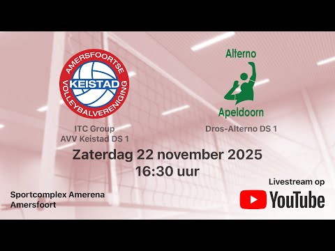 AVV Keistad DS 1 - Alterno DS 1, Volleybal Dames Superdivisie