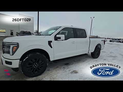 2026 Ford F-150 LARI in White for sale at Drayton Valley Ford in Drayton Valley, AB